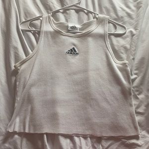 White adidas too cute for summer